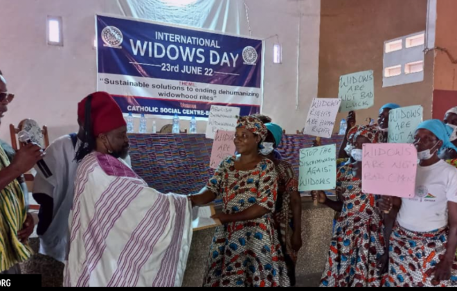 Communiqué by Widows in the Upper East Region Against Injurious Widowhood Rites