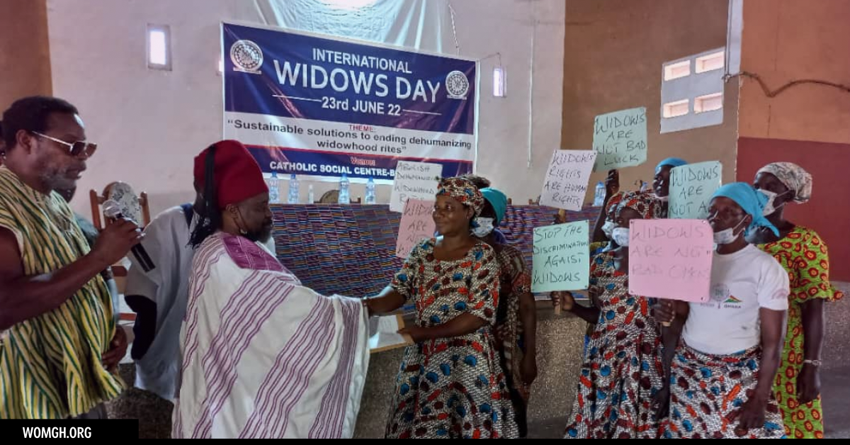 Communiqué by Widows in the Upper East Region Against Injurious Widowhood Rites