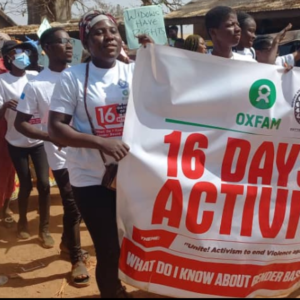 WOM & OXFAM 2022 “16 Days of Activism” Campaign